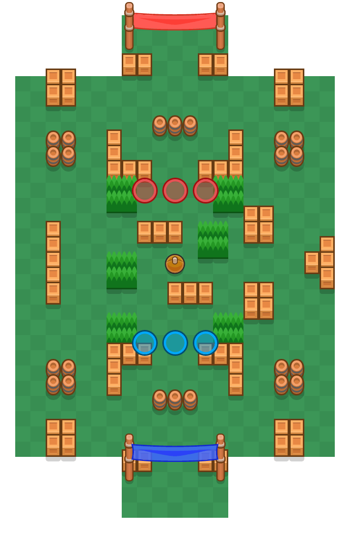 Drible triplo is a Fute-Brawl Brawl Stars map. Check out Drible triplo's map picture for Fute-Brawl and the best and recommended brawlers in Brawl Stars.