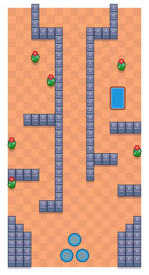 Crocevia di piombo is a Roboassalto Brawl Stars map. Check out Crocevia di piombo's map picture for Roboassalto and the best and recommended brawlers in Brawl Stars.