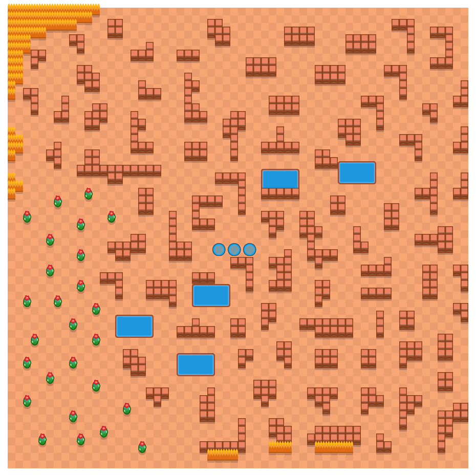 Roboterror is a Roborumble Brawl Stars map. Check out Roboterror's map picture for Roborumble and the best and recommended brawlers in Brawl Stars.