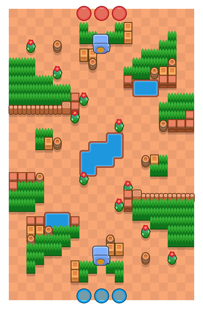 Cactus Corridor is a Heist Brawl Stars map. Check out Cactus Corridor's map picture for Heist and the best and recommended brawlers in Brawl Stars.