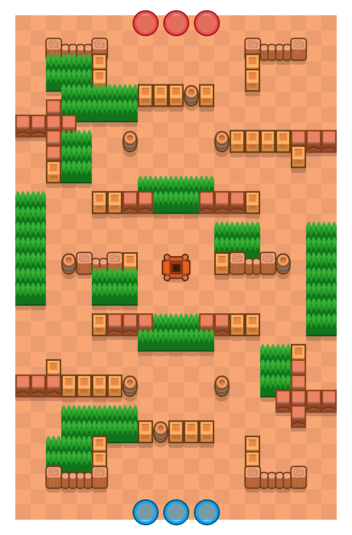 Gift Wrap is a Gem Grab Brawl Stars map. Check out Gift Wrap's map picture for Gem Grab and the best and recommended brawlers in Brawl Stars.