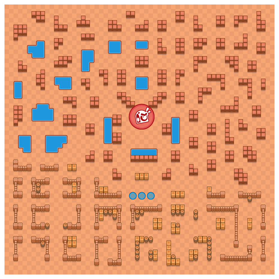 Ferraille is a Combat De Boss Brawl Stars map. Check out Ferraille's map picture for Combat De Boss and the best and recommended brawlers in Brawl Stars.