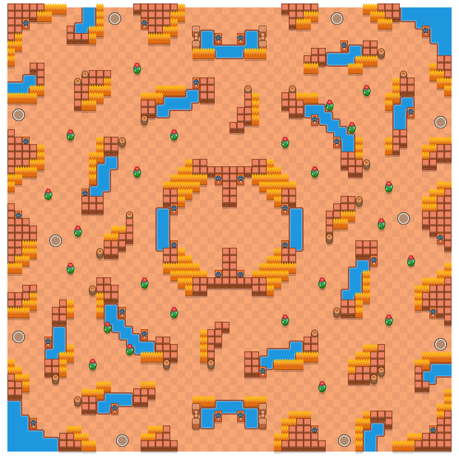 Royal Runway is a Solo Showdown Brawl Stars map. Check out Royal Runway's map picture for Solo Showdown and the best and recommended brawlers in Brawl Stars.