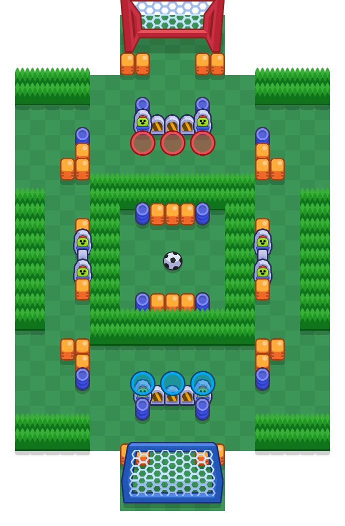 Centro do palco is a Fute-Brawl Brawl Stars map. Check out Centro do palco's map picture for Fute-Brawl and the best and recommended brawlers in Brawl Stars.
