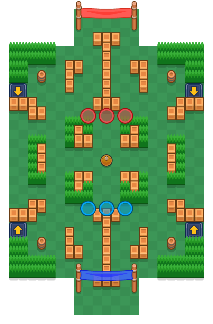 Bola curva is a Fute-Brawl Brawl Stars map. Check out Bola curva's map picture for Fute-Brawl and the best and recommended brawlers in Brawl Stars.