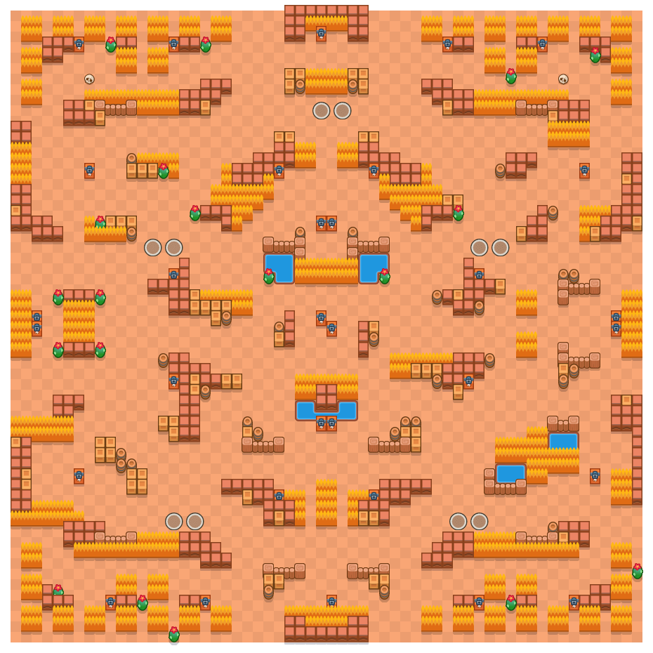 Superstar is a Duo Showdown Brawl Stars map. Check out Superstar's map picture for Duo Showdown and the best and recommended brawlers in Brawl Stars.