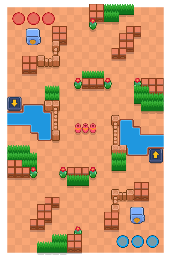 Side Story is a Heist Brawl Stars map. Check out Side Story's map picture for Heist and the best and recommended brawlers in Brawl Stars.