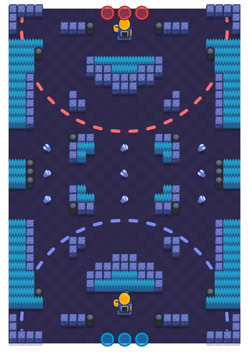 Revolución industrial is a Asedio Brawl Stars map. Check out Revolución industrial's map picture for Asedio and the best and recommended brawlers in Brawl Stars.