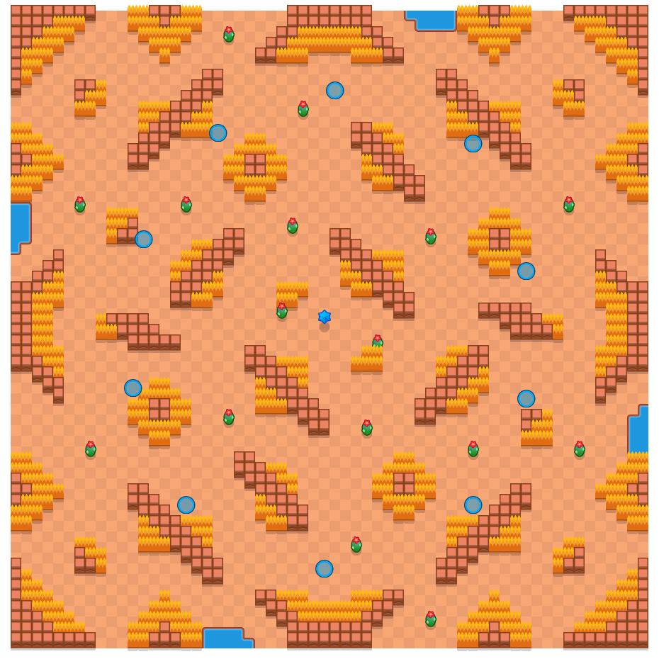 Terre valorose is a Stella Solitaria Brawl Stars map. Check out Terre valorose's map picture for Stella Solitaria and the best and recommended brawlers in Brawl Stars.