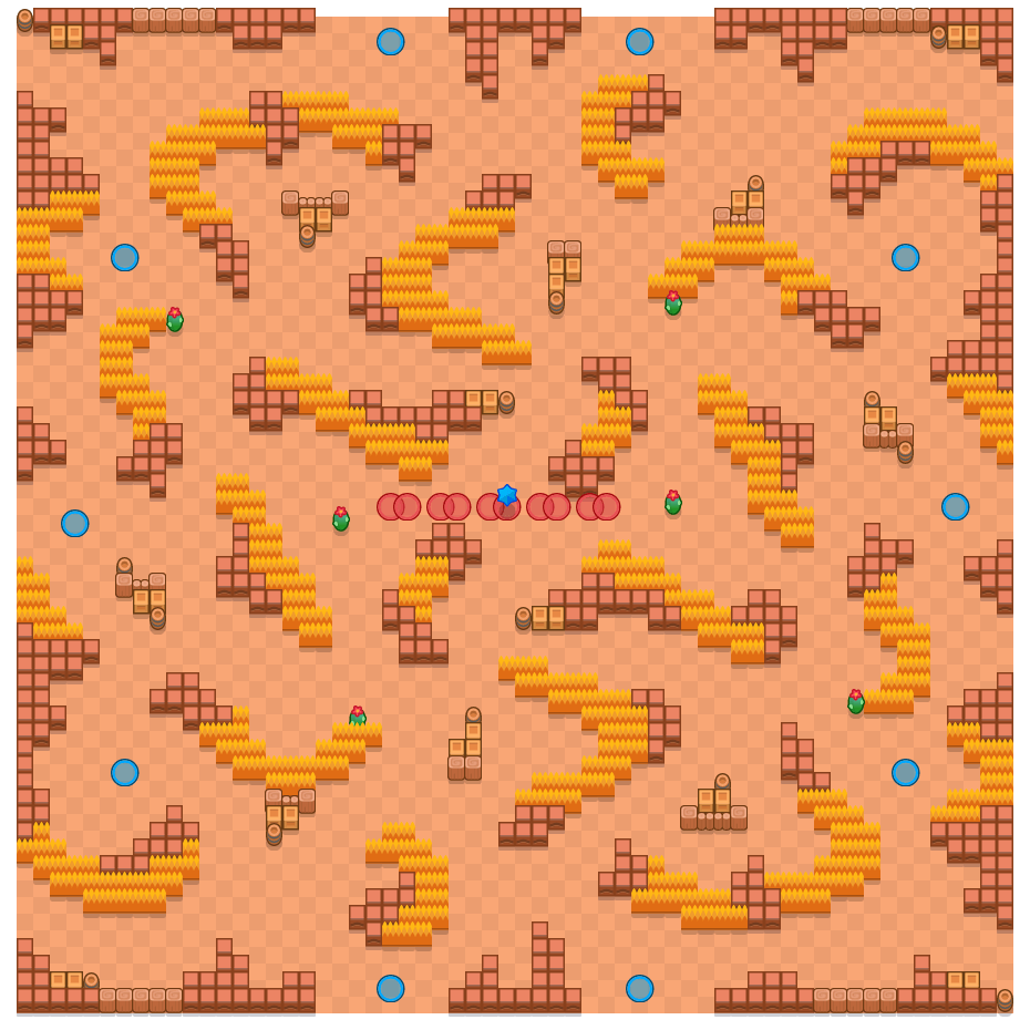 Цветная капуста is a Одинокая Звезда Brawl Stars map. Check out Цветная капуста's map picture for Одинокая Звезда and the best and recommended brawlers in Brawl Stars.