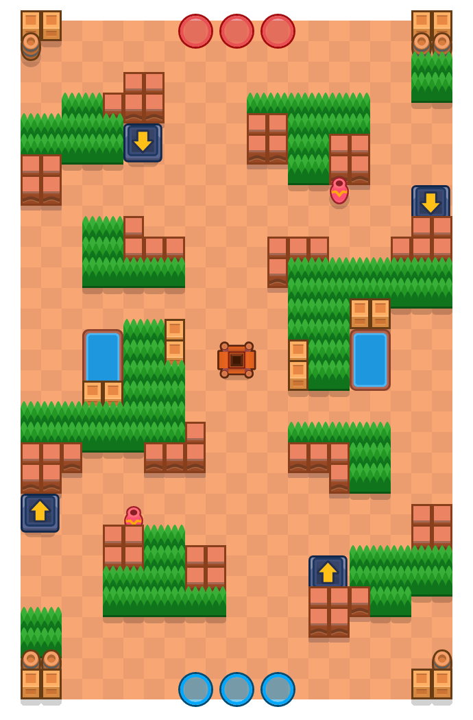 Surpresa secreta is a Pique-Gema Brawl Stars map. Check out Surpresa secreta's map picture for Pique-Gema and the best and recommended brawlers in Brawl Stars.