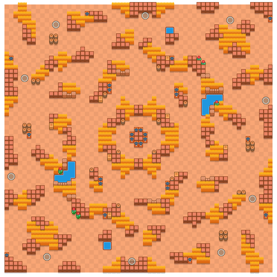 Treasure Hunt is a Solo Showdown Brawl Stars map. Check out Treasure Hunt's map picture for Solo Showdown and the best and recommended brawlers in Brawl Stars.