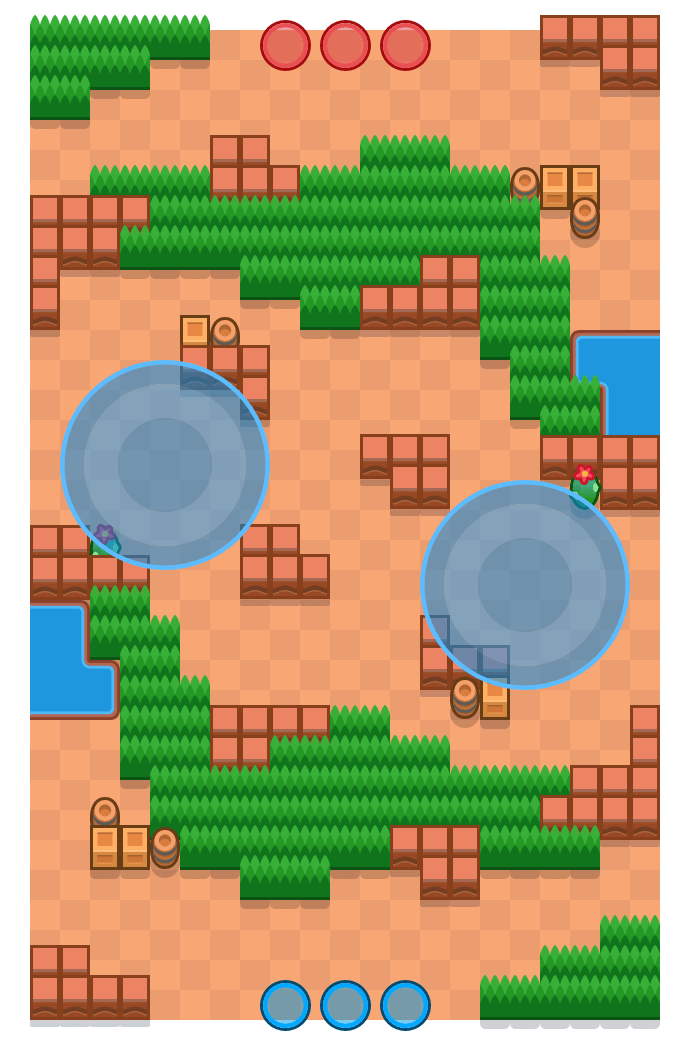 Consolas caóticas is a Zona Restringida Brawl Stars map. Check out Consolas caóticas's map picture for Zona Restringida and the best and recommended brawlers in Brawl Stars.