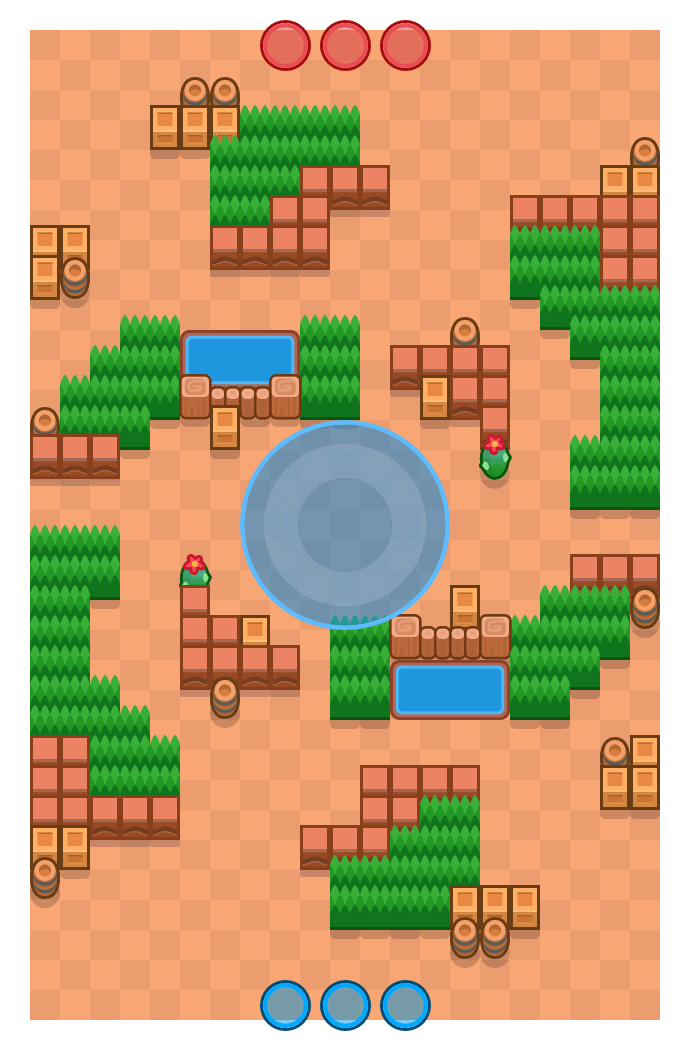 Golden Hacks is a Hot Zone Brawl Stars map. Check out Golden Hacks's map picture for Hot Zone and the best and recommended brawlers in Brawl Stars.