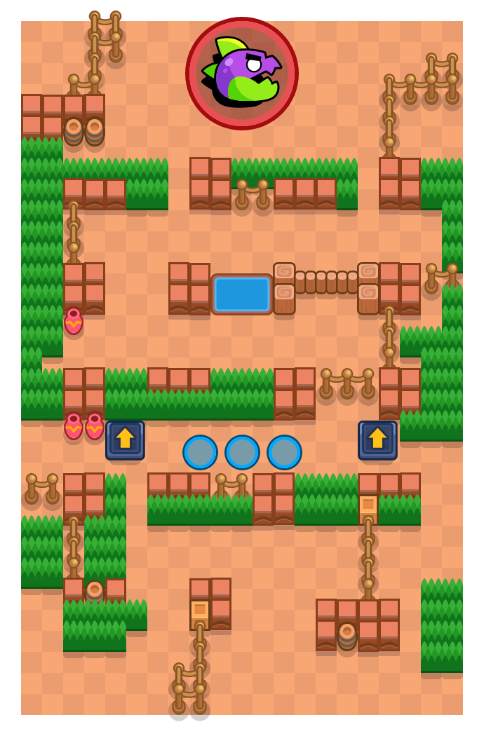 SUPER CITY is a Super City Rampage Brawl Stars map. Check out SUPER CITY's map picture for Super City Rampage and the best and recommended brawlers in Brawl Stars.