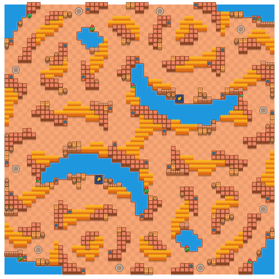 Eggshell is a Solo Showdown Brawl Stars map. Check out Eggshell's map picture for Solo Showdown and the best and recommended brawlers in Brawl Stars.