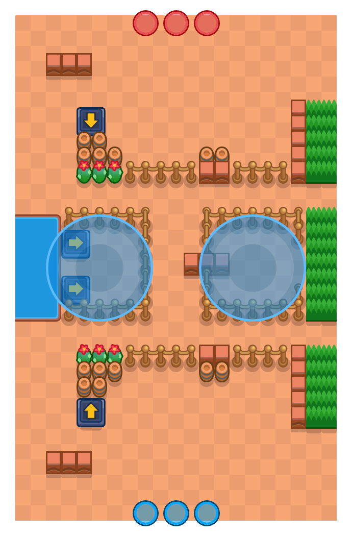Ataque em massa is a Zona Estratégica Brawl Stars map. Check out Ataque em massa's map picture for Zona Estratégica and the best and recommended brawlers in Brawl Stars.