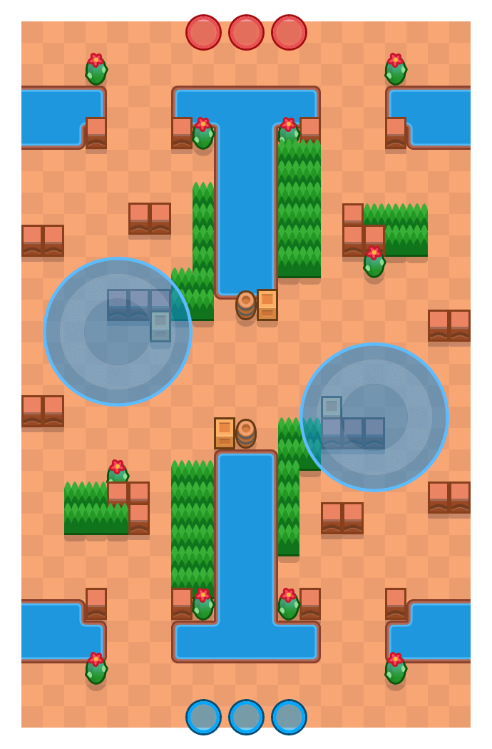Meesterlijke controle is a Gevarenzone Brawl Stars map. Check out Meesterlijke controle's map picture for Gevarenzone and the best and recommended brawlers in Brawl Stars.