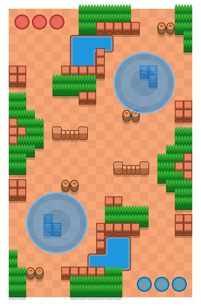 Stratégies parallèles is a Zone Réservée Brawl Stars map. Check out Stratégies parallèles's map picture for Zone Réservée and the best and recommended brawlers in Brawl Stars.