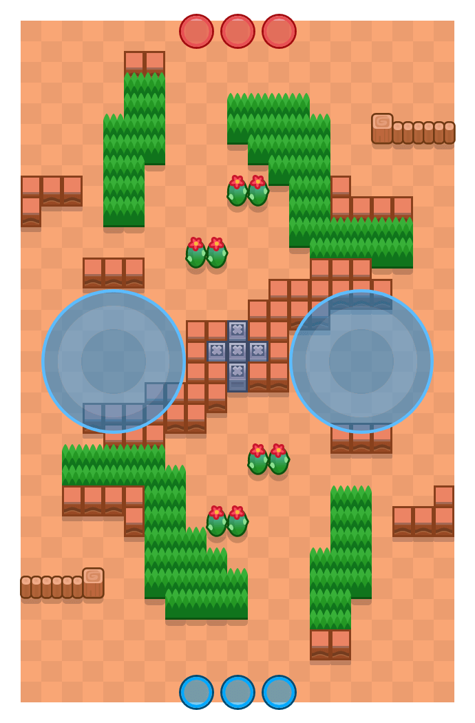 Split is a Hot Zone Brawl Stars map. Check out Split's map picture for Hot Zone and the best and recommended brawlers in Brawl Stars.
