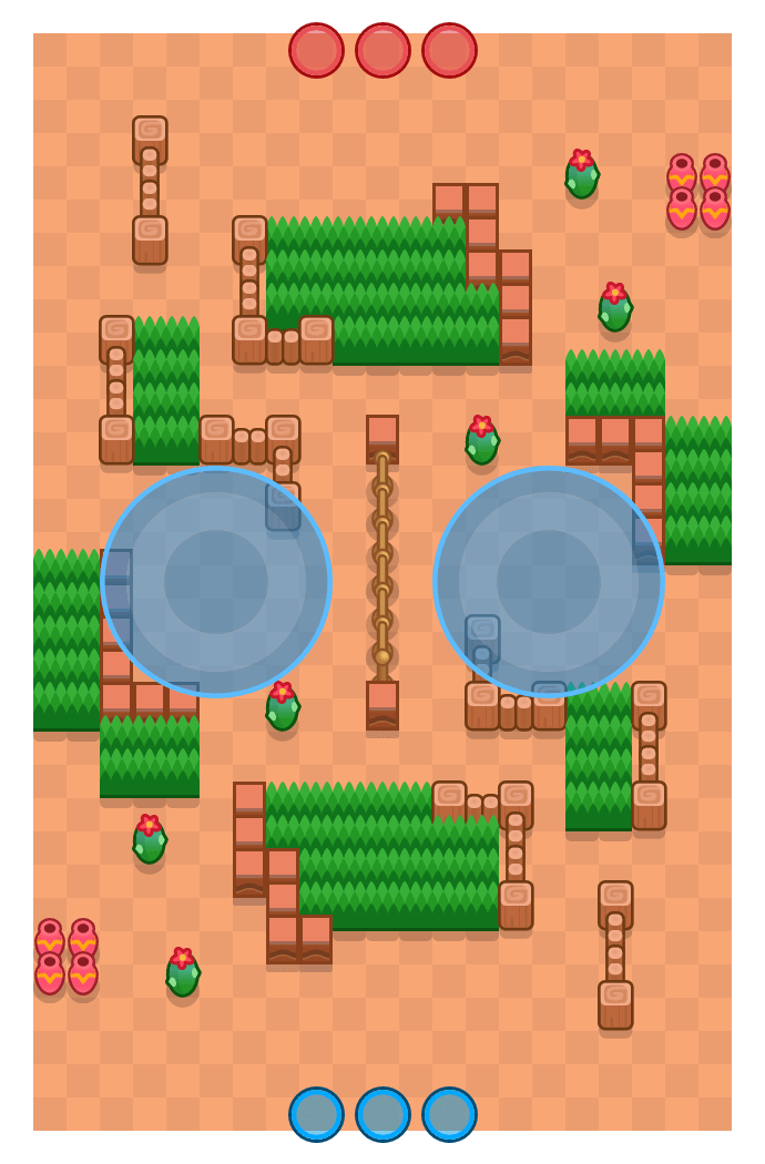 Watch Out is a Hot Zone Brawl Stars map. Check out Watch Out's map picture for Hot Zone and the best and recommended brawlers in Brawl Stars.