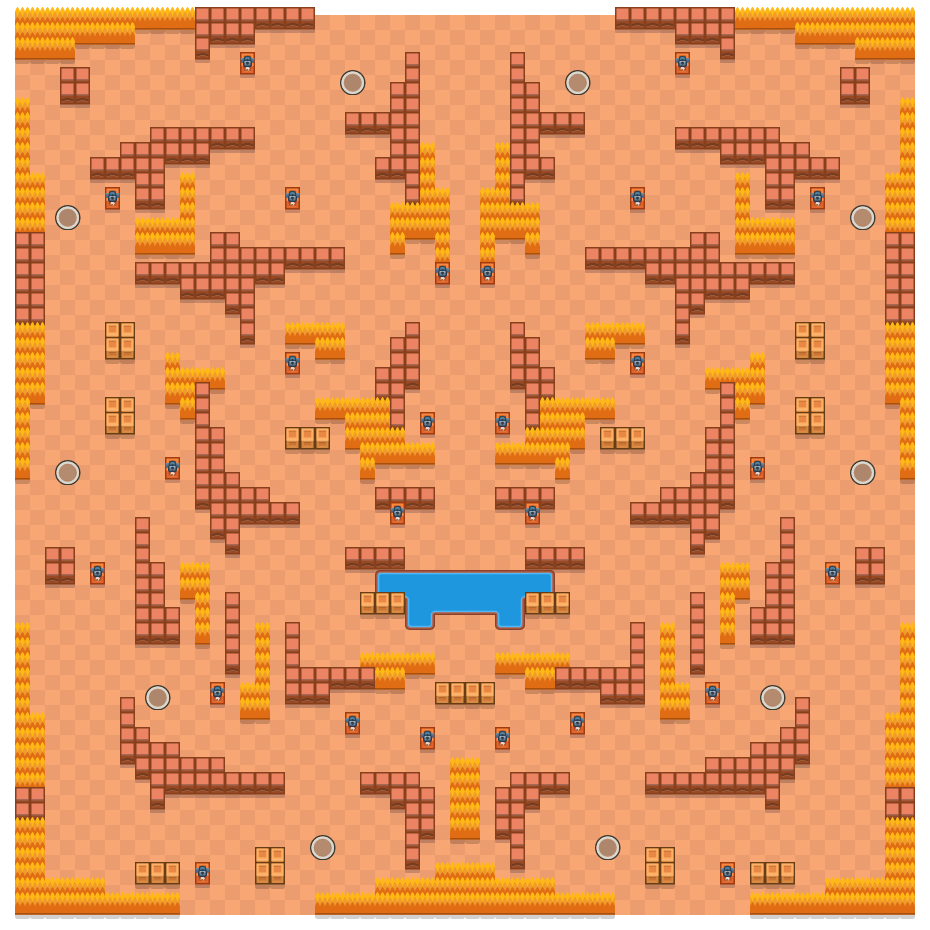 Shadow Spirits is a Solo Showdown Brawl Stars map. Check out Shadow Spirits's map picture for Solo Showdown and the best and recommended brawlers in Brawl Stars.
