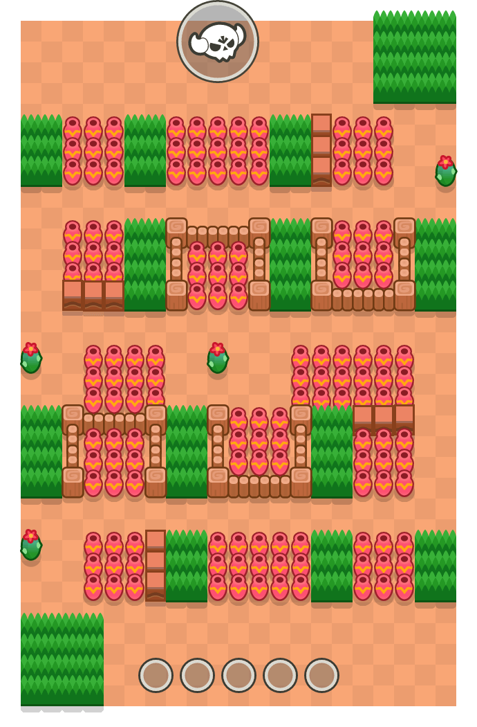 Fósforo aceso is a Todos Contra Um Brawl Stars map. Check out Fósforo aceso's map picture for Todos Contra Um and the best and recommended brawlers in Brawl Stars.