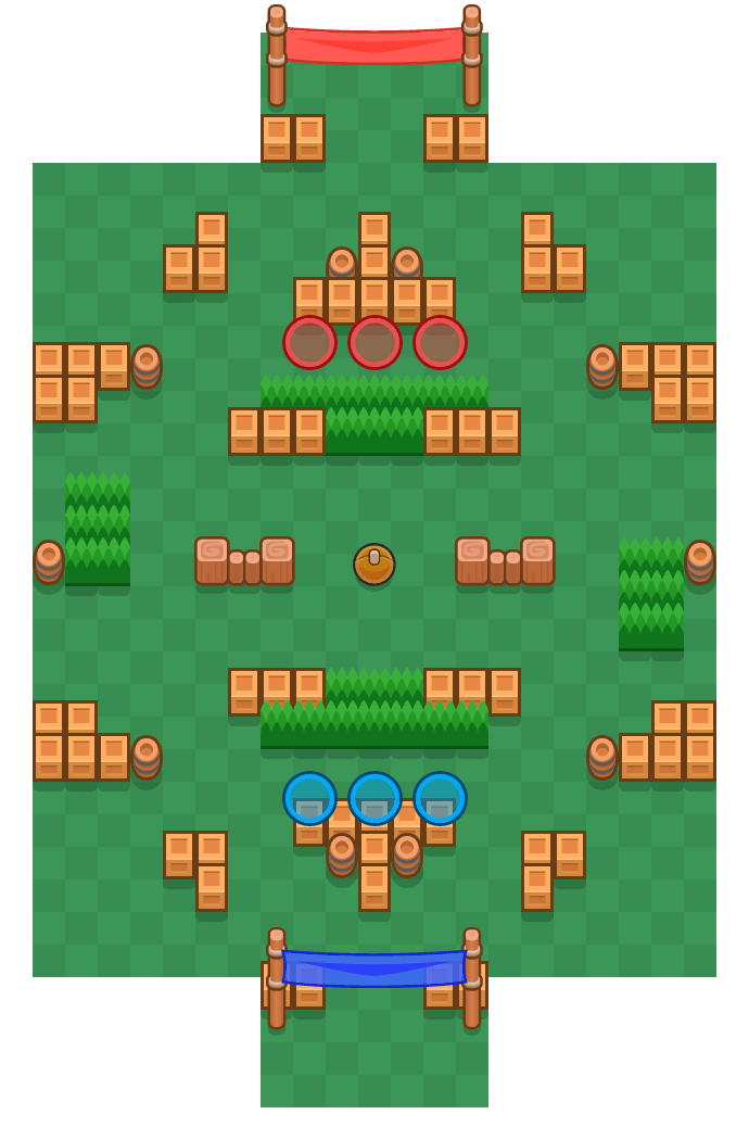 Zigue-zague is a Fute-Brawl Brawl Stars map. Check out Zigue-zague's map picture for Fute-Brawl and the best and recommended brawlers in Brawl Stars.