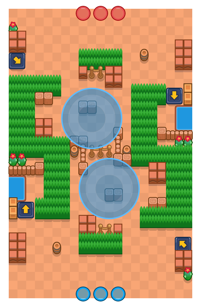 Viagem rápida is a Zona Estratégica Brawl Stars map. Check out Viagem rápida's map picture for Zona Estratégica and the best and recommended brawlers in Brawl Stars.