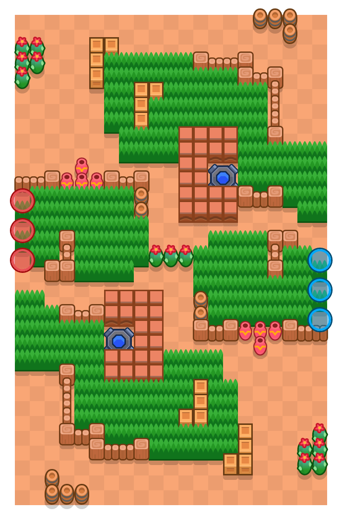 Liukas lähtö is a Tyrmäys Brawl Stars map. Check out Liukas lähtö's map picture for Tyrmäys and the best and recommended brawlers in Brawl Stars.