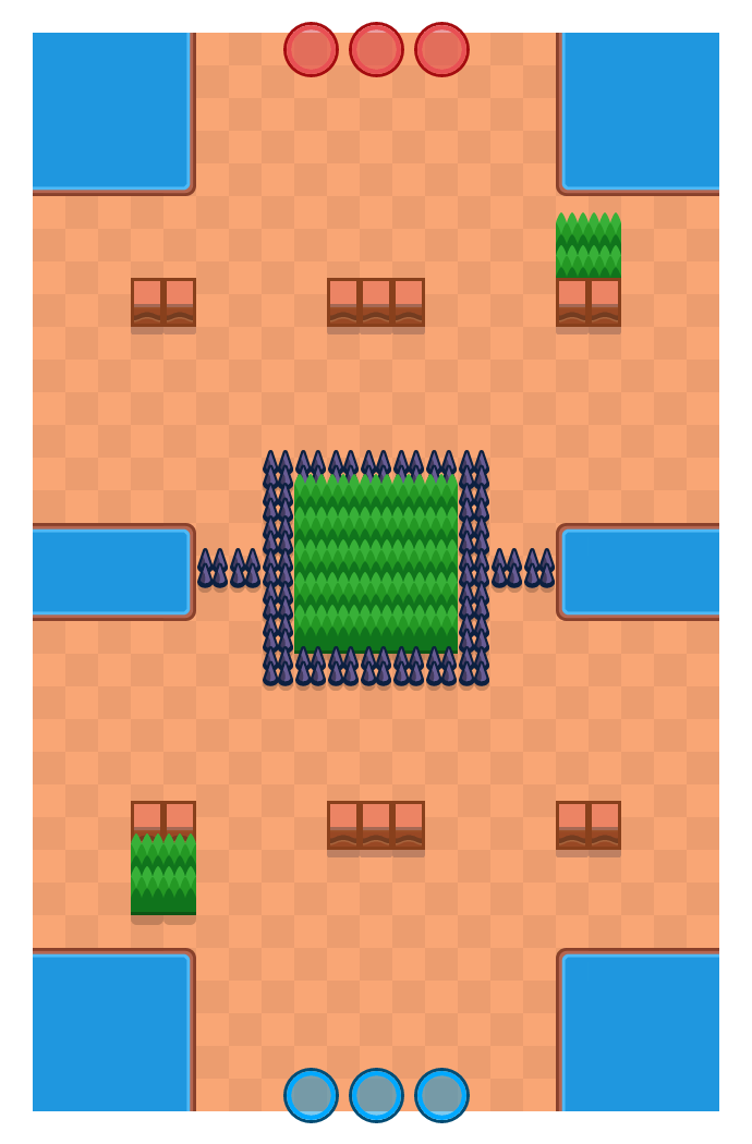 Омут is a Нокаут Brawl Stars map. Check out Омут's map picture for Нокаут and the best and recommended brawlers in Brawl Stars.