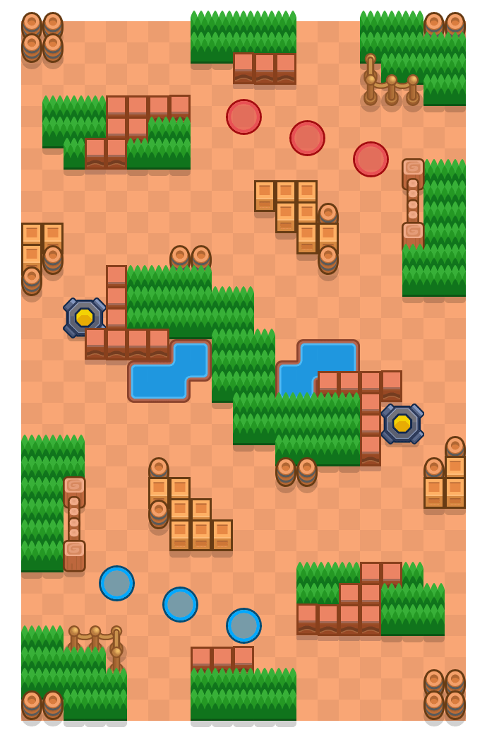 Luis‘ Rache is a Knockout Brawl Stars map. Check out Luis‘ Rache's map picture for Knockout and the best and recommended brawlers in Brawl Stars.