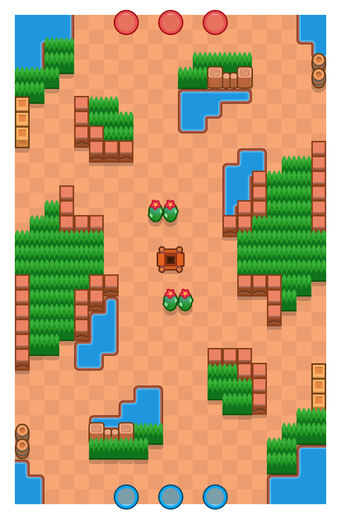 Fuente de gemas is a Atrapagemas Brawl Stars map. Check out Fuente de gemas's map picture for Atrapagemas and the best and recommended brawlers in Brawl Stars.