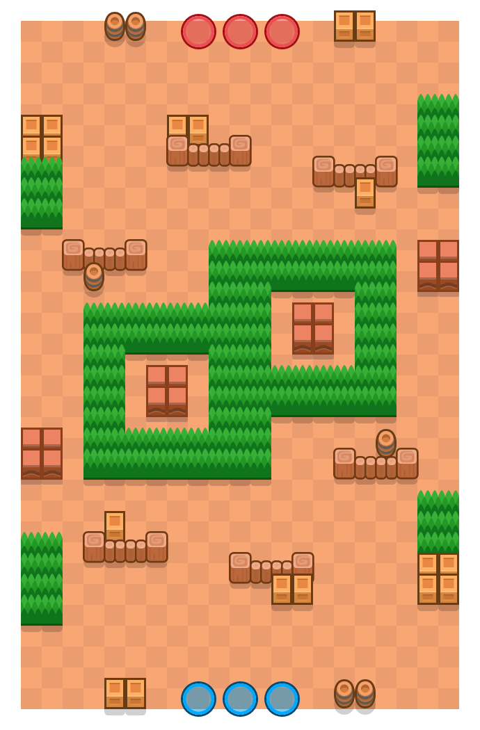 Destino fatídico is a Extermínio Brawl Stars map. Check out Destino fatídico's map picture for Extermínio and the best and recommended brawlers in Brawl Stars.