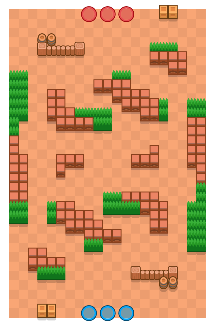 Campamento is a Destrucción Brawl Stars map. Check out Campamento's map picture for Destrucción and the best and recommended brawlers in Brawl Stars.