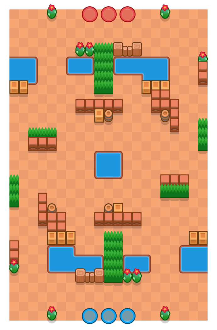 Fuego enemigo is a Destrucción Brawl Stars map. Check out Fuego enemigo's map picture for Destrucción and the best and recommended brawlers in Brawl Stars.