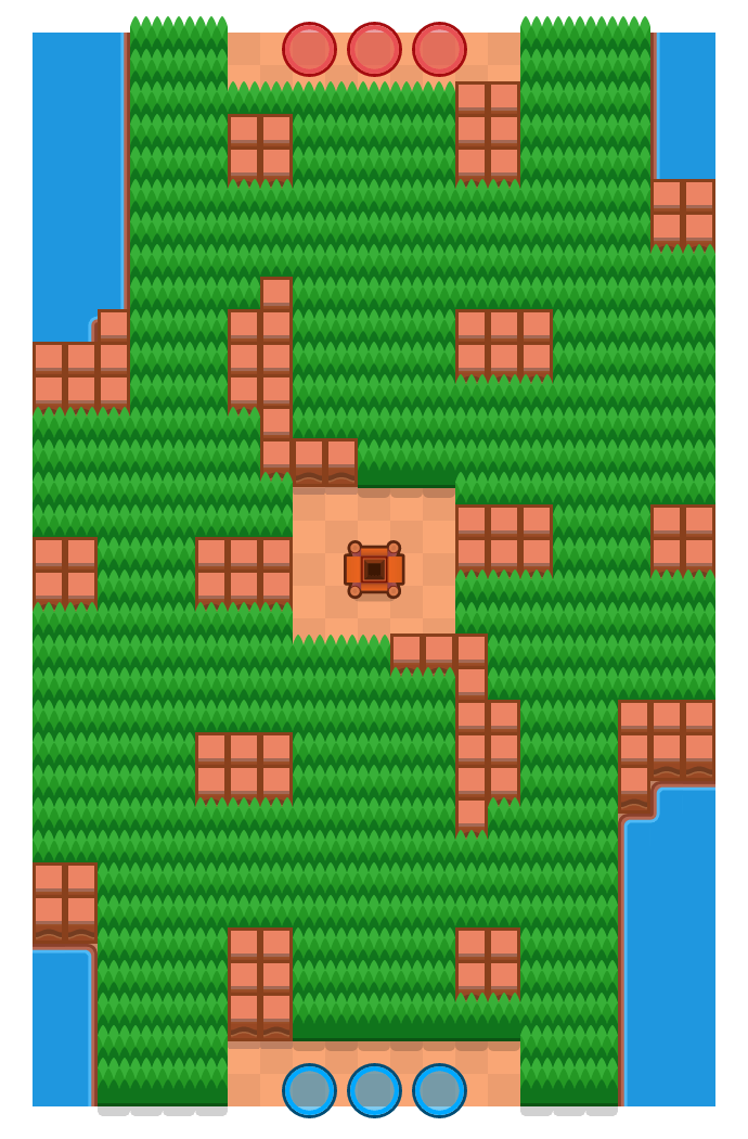Sapphire Plains is a Gem Grab Brawl Stars map. Check out Sapphire Plains's map picture for Gem Grab and the best and recommended brawlers in Brawl Stars.