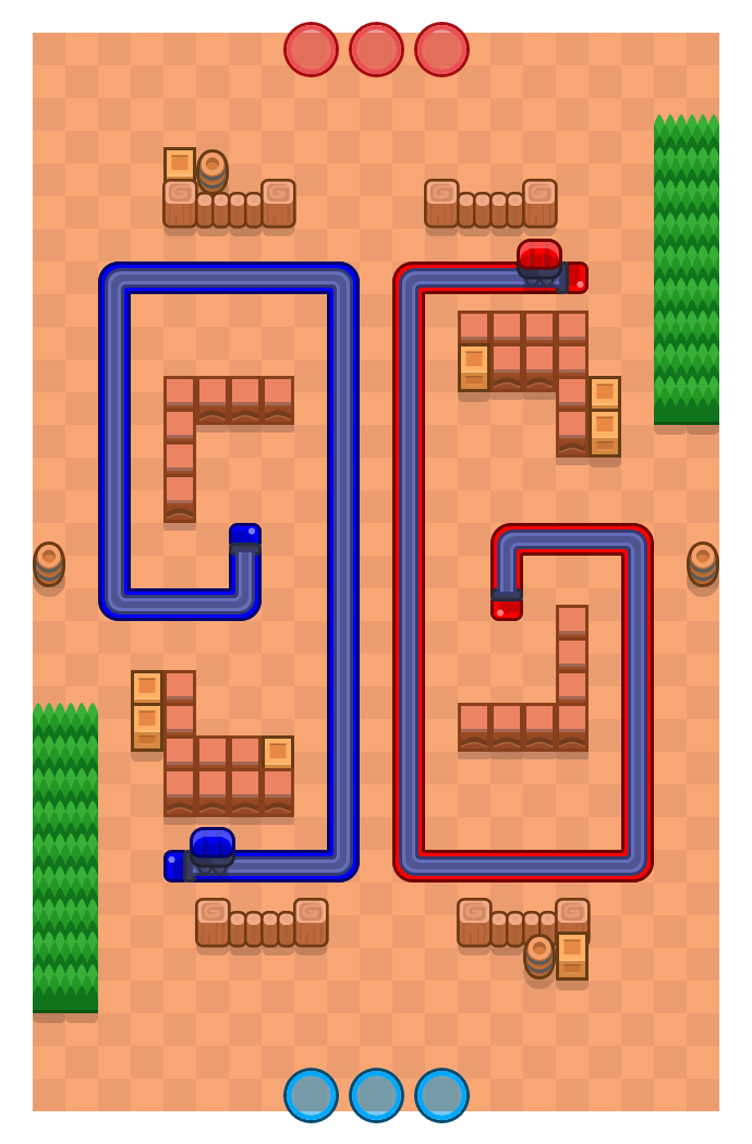 Contenance cubique is a Cargaison Brawl Stars map. Check out Contenance cubique's map picture for Cargaison and the best and recommended brawlers in Brawl Stars.