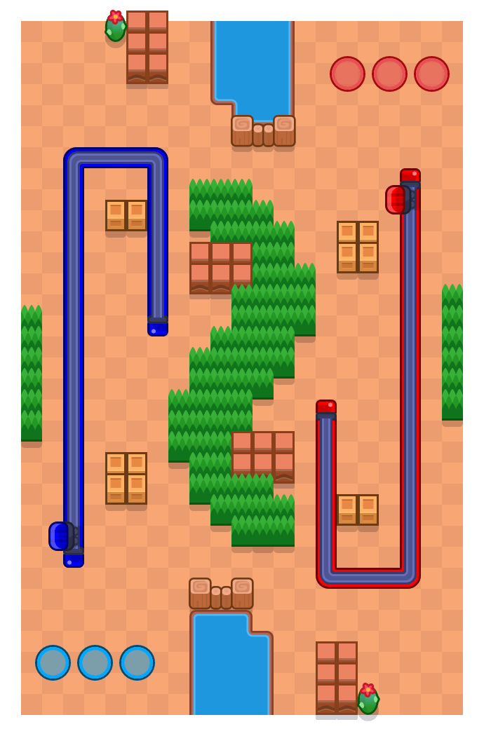 Daño oculto is a Cargamento Brawl Stars map. Check out Daño oculto's map picture for Cargamento and the best and recommended brawlers in Brawl Stars.