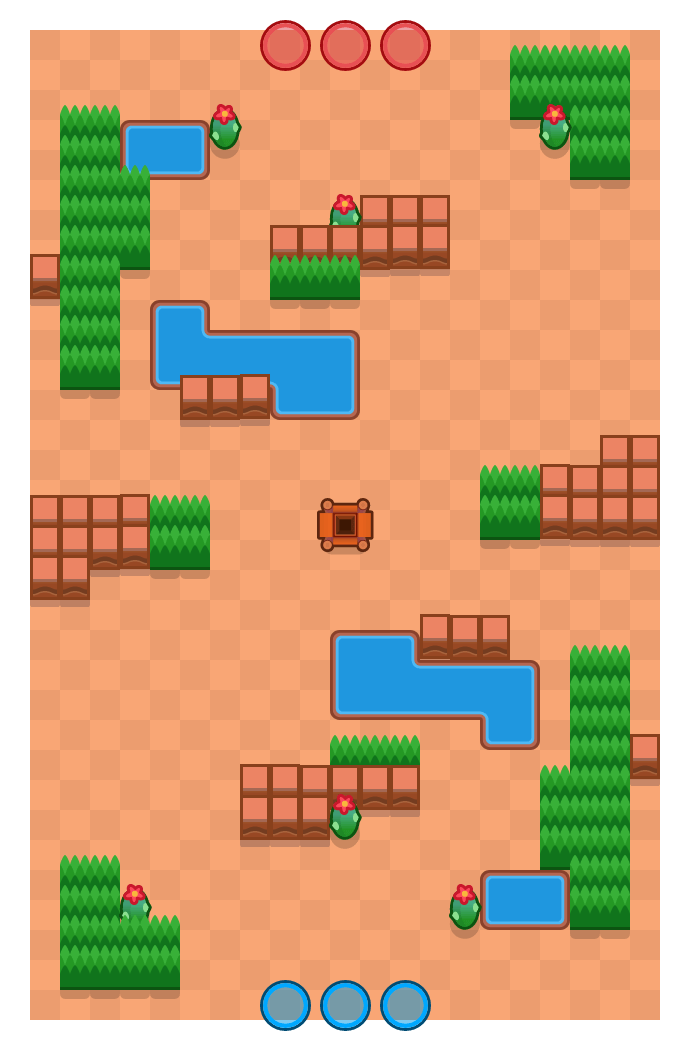 Espacio abierto is a Atrapagemas Brawl Stars map. Check out Espacio abierto's map picture for Atrapagemas and the best and recommended brawlers in Brawl Stars.