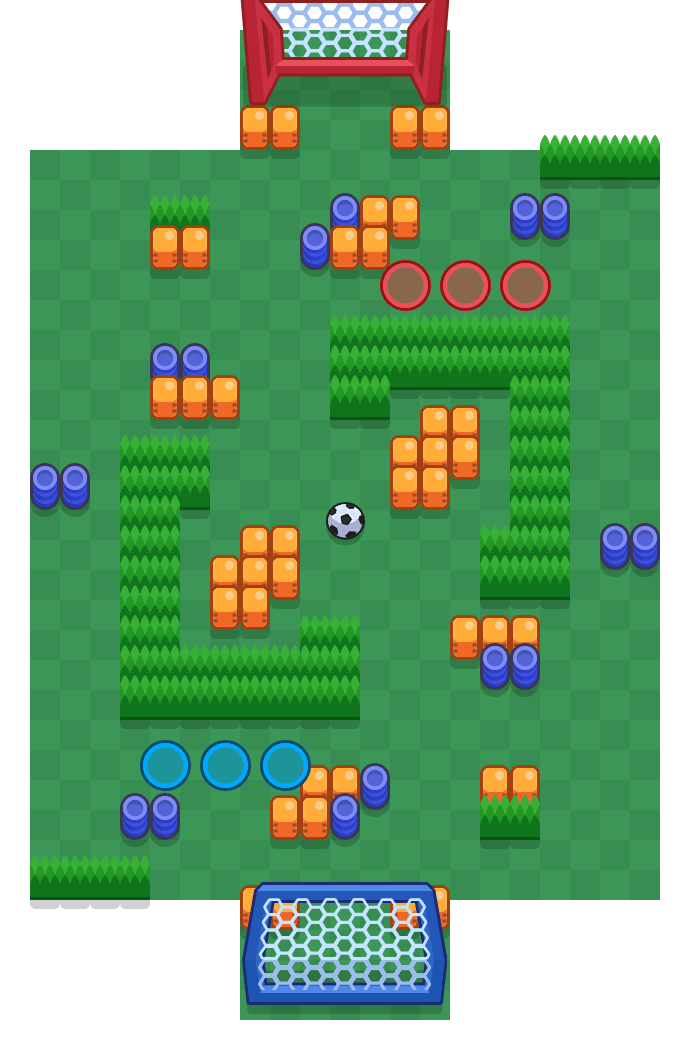 Fora da linha is a Fute-Brawl Brawl Stars map. Check out Fora da linha's map picture for Fute-Brawl and the best and recommended brawlers in Brawl Stars.