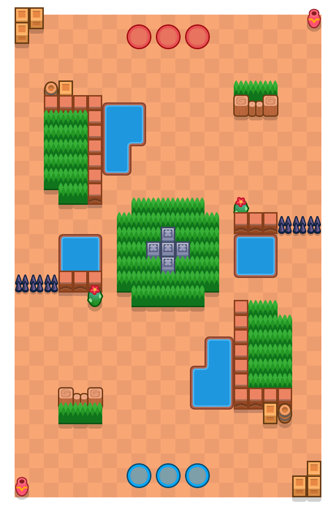 Punto perfecto is a Noqueo Brawl Stars map. Check out Punto perfecto's map picture for Noqueo and the best and recommended brawlers in Brawl Stars.