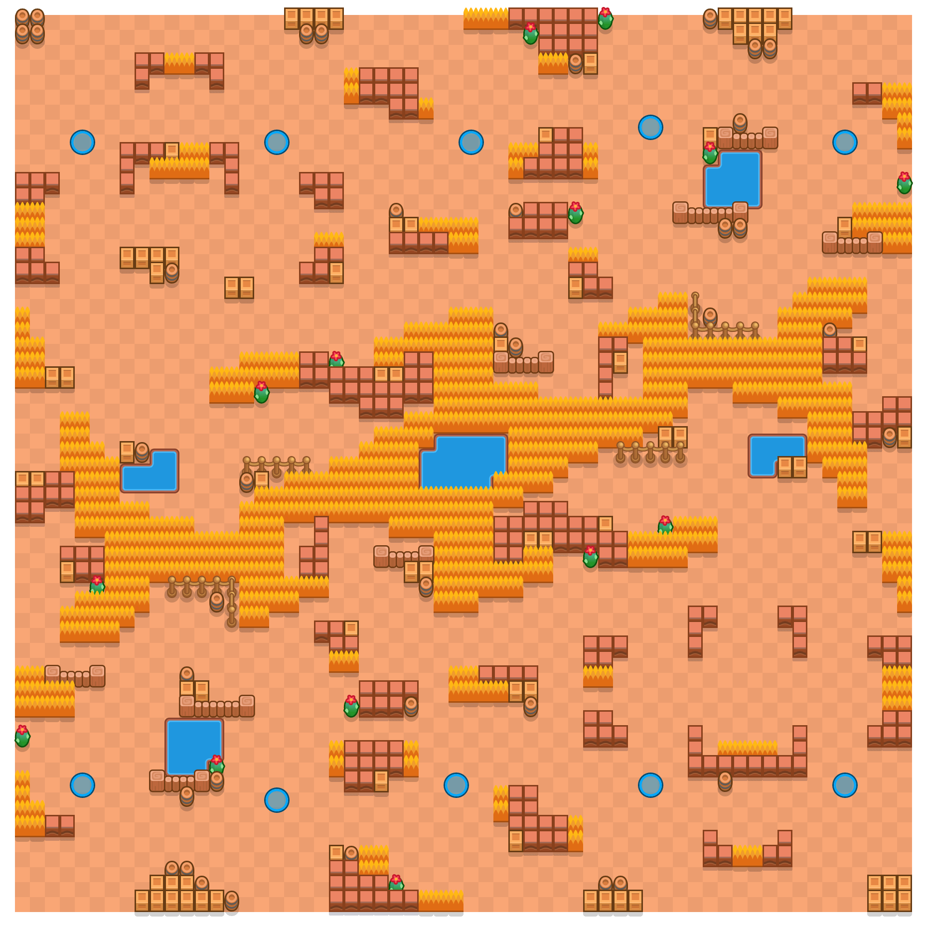Orme del nemico is a Cacciatori Brawl Stars map. Check out Orme del nemico's map picture for Cacciatori and the best and recommended brawlers in Brawl Stars.