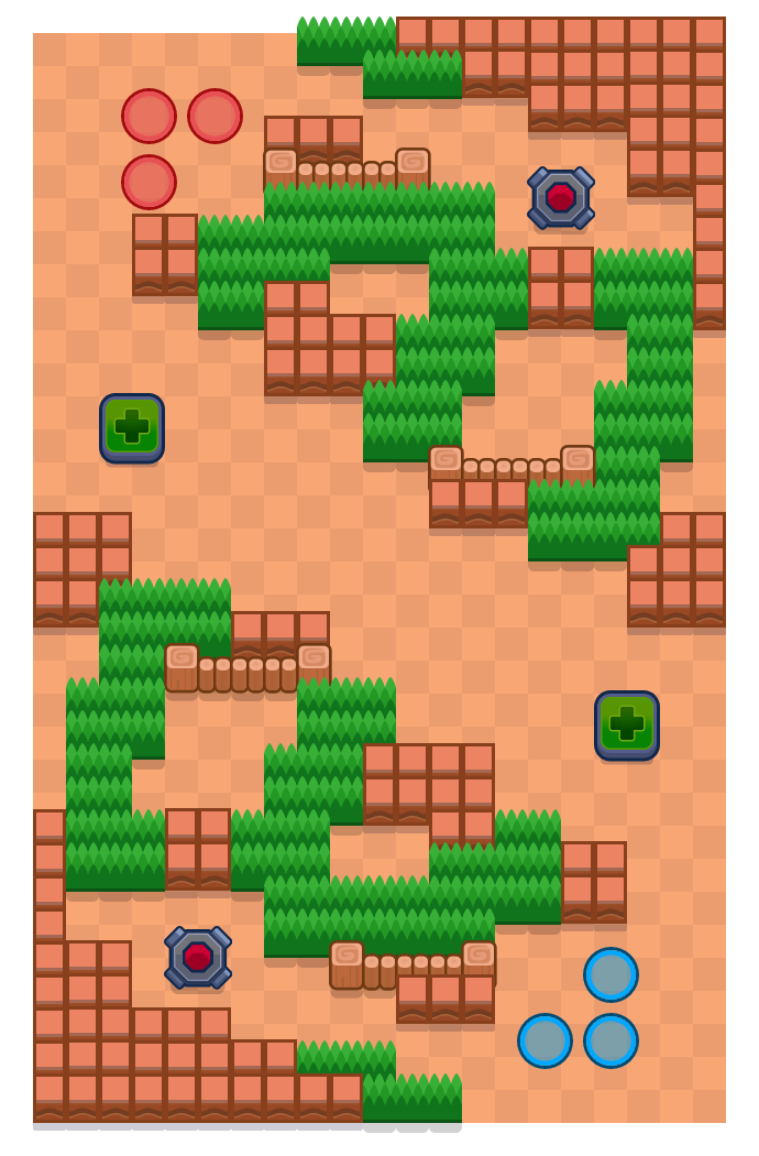 Healthy Middle Ground is a Knockout Brawl Stars map. Check out Healthy Middle Ground's map picture for Knockout and the best and recommended brawlers in Brawl Stars.