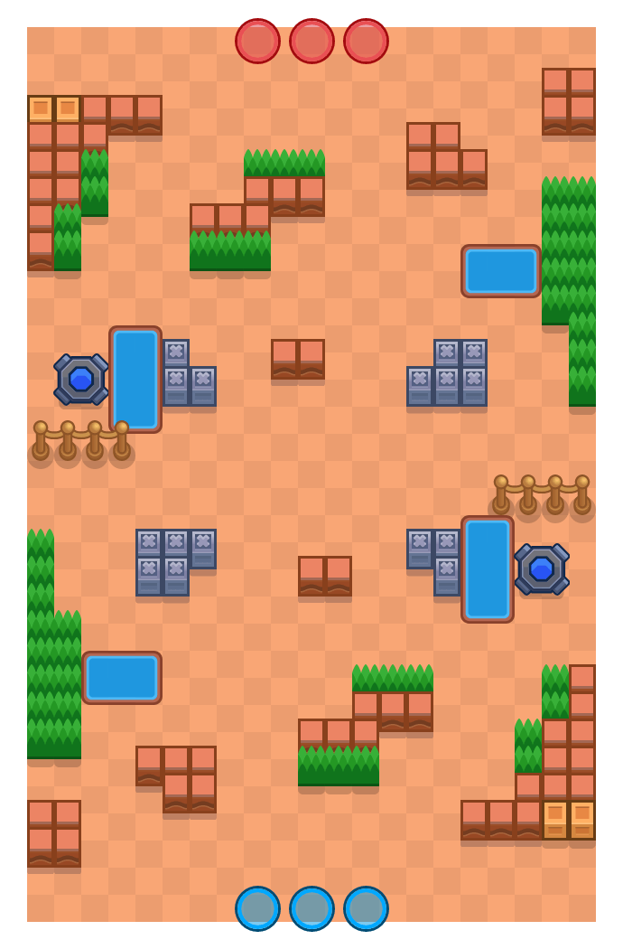 Step By Step is a Knockout Brawl Stars map. Check out Step By Step's map picture for Knockout and the best and recommended brawlers in Brawl Stars.