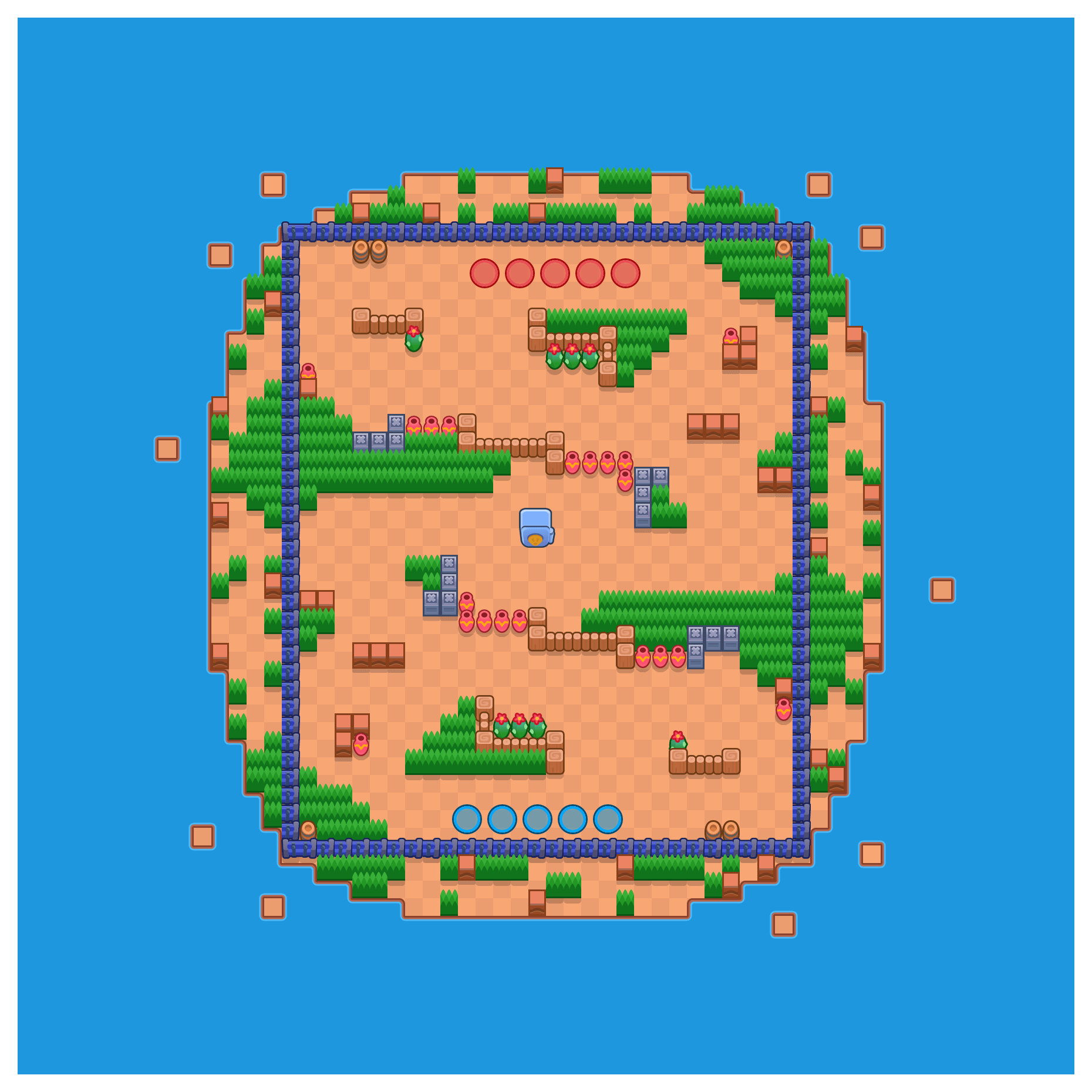 Arctic Extraction is a Gem Grab Brawl Stars map. Check out Arctic Extraction's map picture for Gem Grab and the best and recommended brawlers in Brawl Stars.