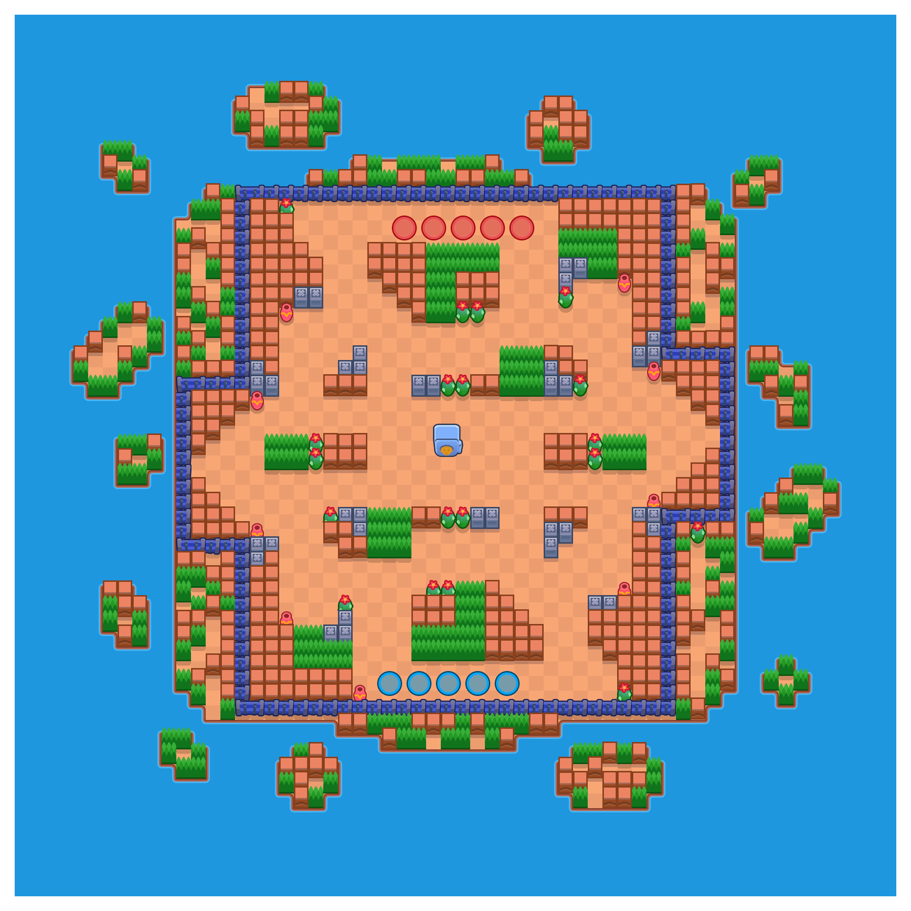 Snowman Forest is a Gem Grab Brawl Stars map. Check out Snowman Forest's map picture for Gem Grab and the best and recommended brawlers in Brawl Stars.