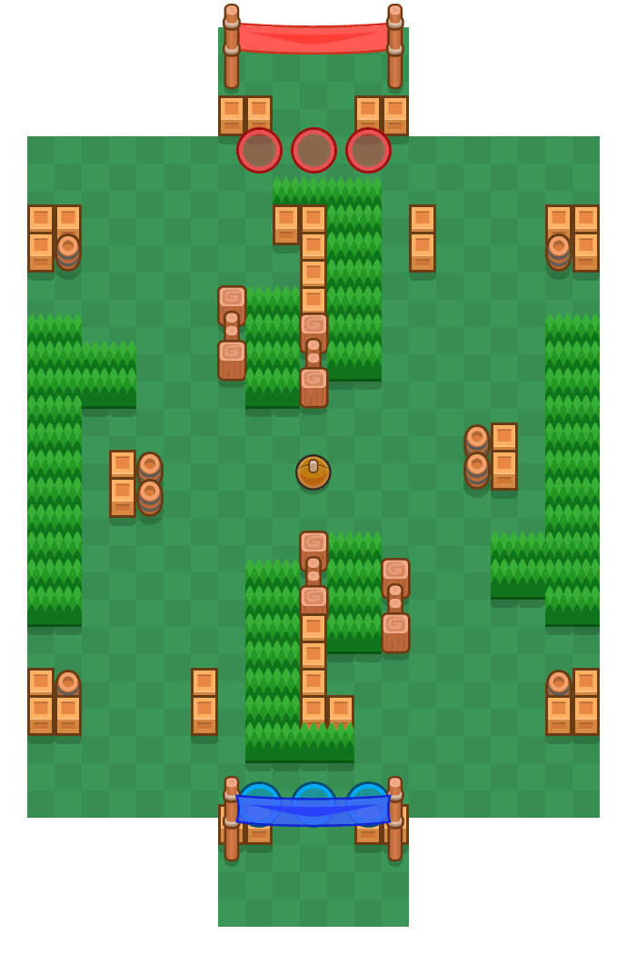 Iron Bars is a Brawl Ball Brawl Stars map. Check out Iron Bars's map picture for Brawl Ball and the best and recommended brawlers in Brawl Stars.