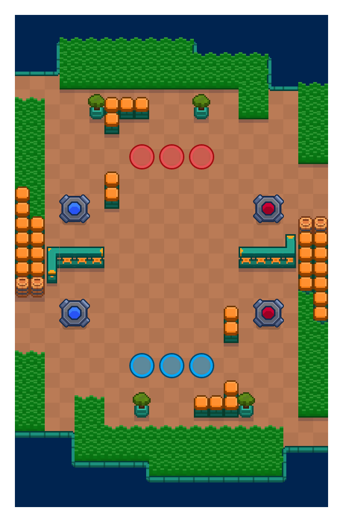 Waters Of Doom is a Knockout Brawl Stars map. Check out Waters Of Doom's map picture for Knockout and the best and recommended brawlers in Brawl Stars.