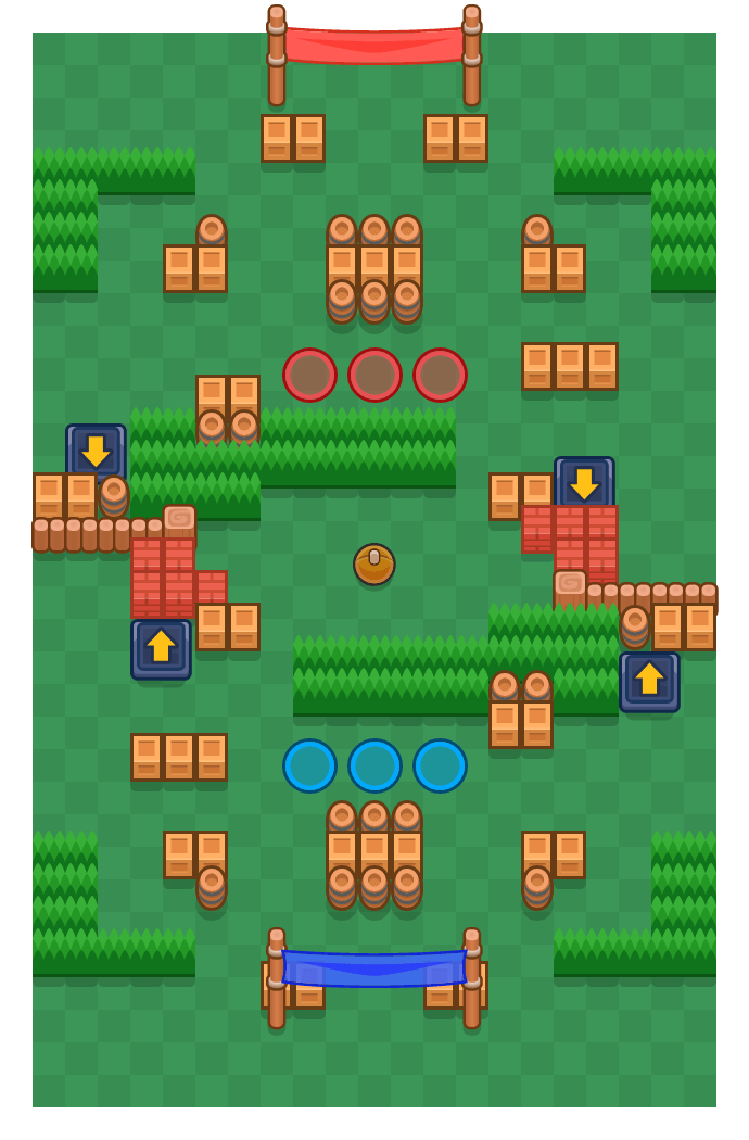 Side Jump is a Brawl Ball Brawl Stars map. Check out Side Jump's map picture for Brawl Ball and the best and recommended brawlers in Brawl Stars.